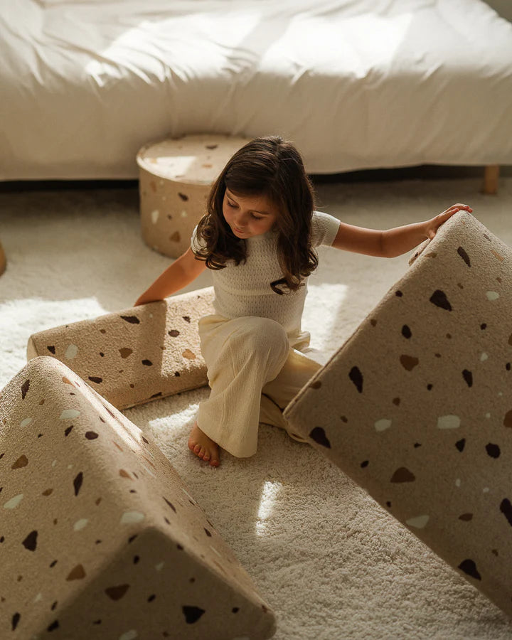 Terrazzo Sand Moon Chair