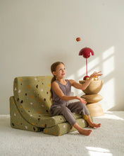 Load image into Gallery viewer, Terrazzo Moss Moon Chair