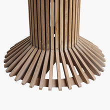 Cargar imagen en el visor de la galería, Teak round table Ø 140 cm