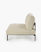 Load image into Gallery viewer, Bench one seater incl cushion indoor ivory