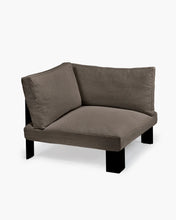 Load image into Gallery viewer, Bench corner seat incl cushion indoor sepia