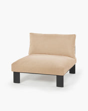 Load image into Gallery viewer, Bench one seater incl cushion indoor apricot