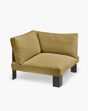 Load image into Gallery viewer, Bench corner seat incl cushion indoor mustard