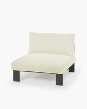 Load image into Gallery viewer, Bench one seater incl cushion indoor white