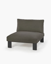 Load image into Gallery viewer, Bench one seater incl cushion indoor charcoal