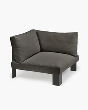 Load image into Gallery viewer, Bench corner seat incl cushion indoor grey