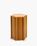 Side table ocher geometrical Pawn