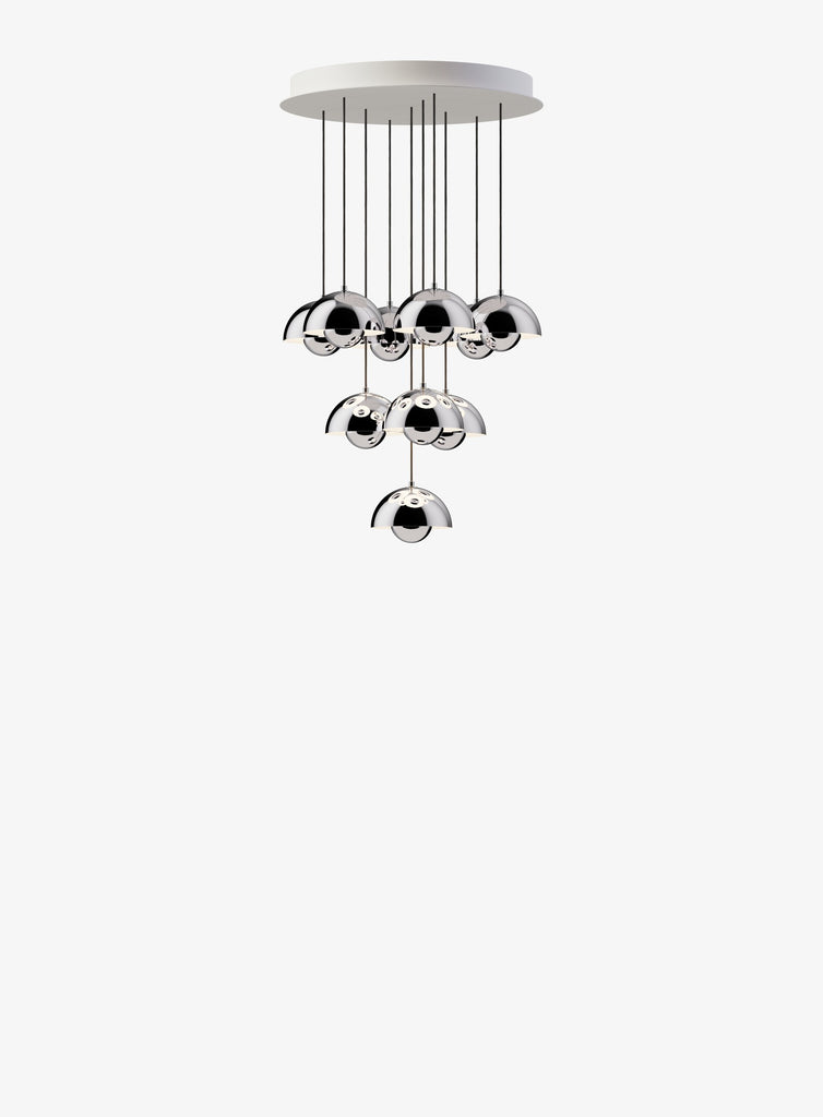 Flowerpot Chandelier VP1 Verner Panton 1968