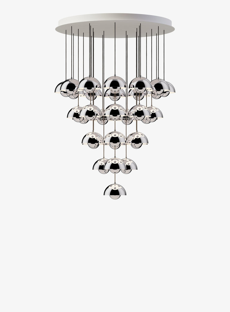 Flowerpot Chandelier VP1 Verner Panton 1968