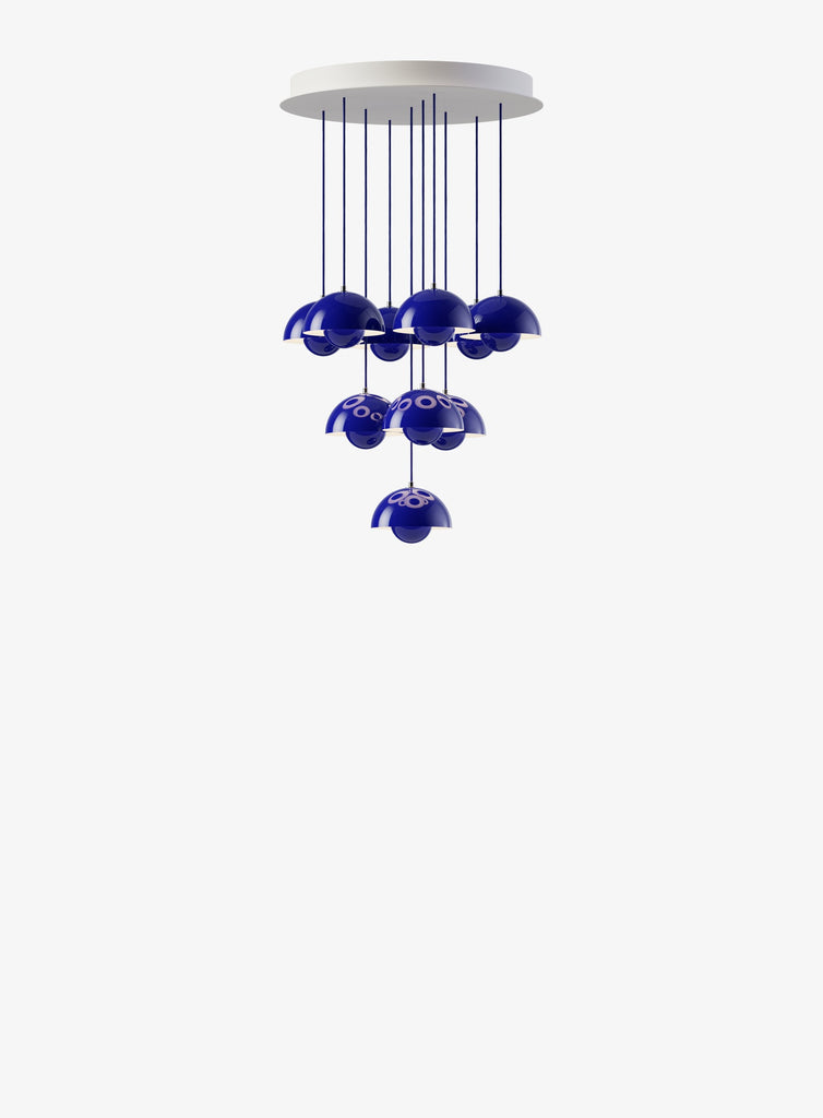 Flowerpot Chandelier VP1 Verner Panton 1968