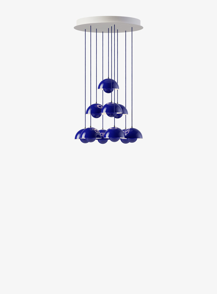 Flowerpot Chandelier VP1 Verner Panton 1968