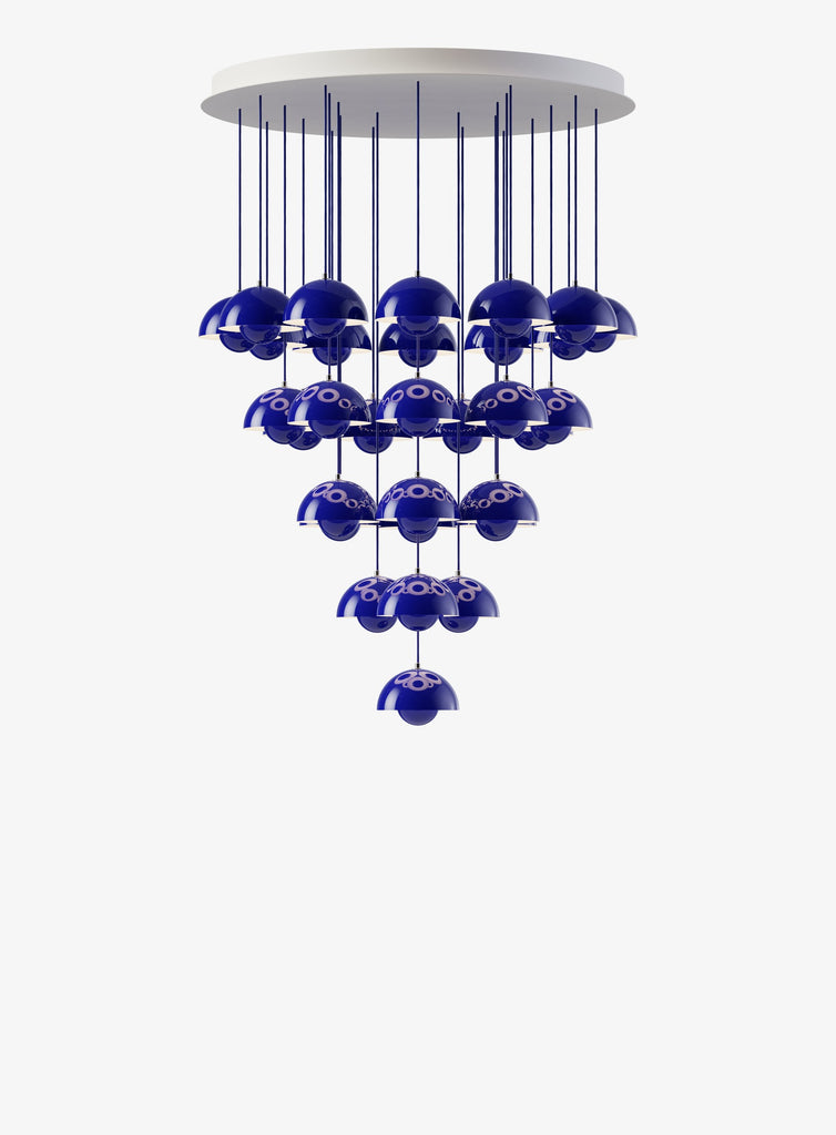 Flowerpot Chandelier VP1 Verner Panton 1968