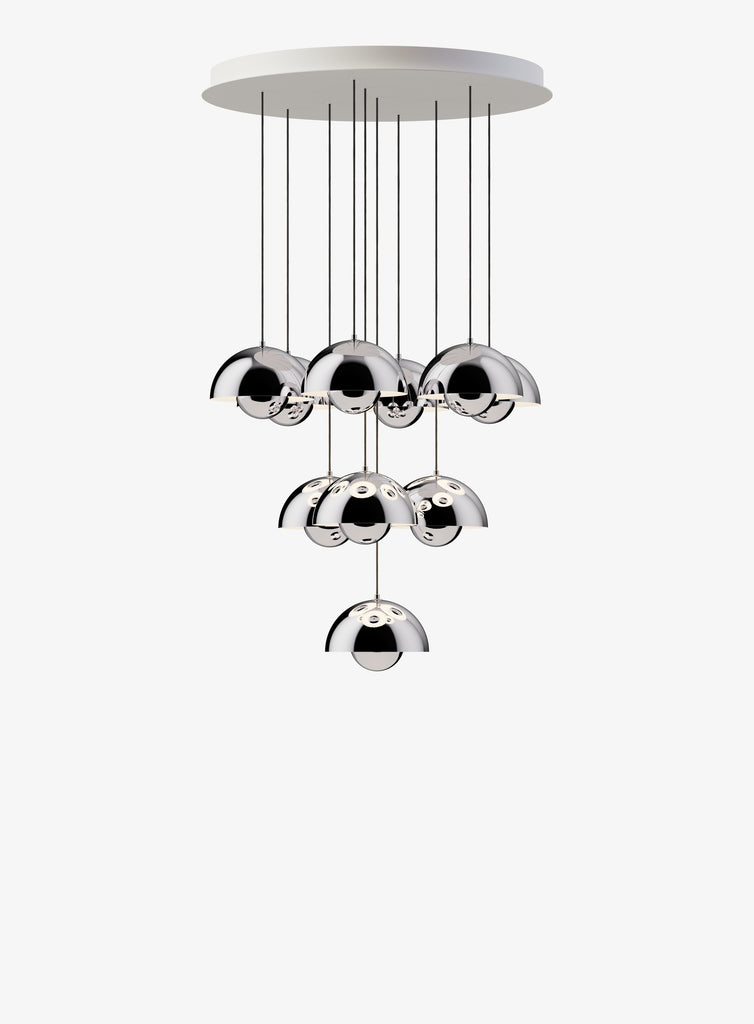 Flowerpot Chandelier VP1 Verner Panton 1968