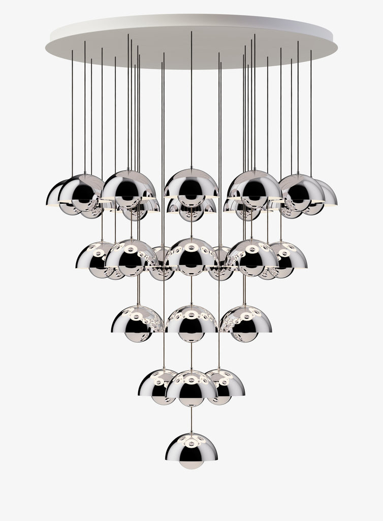 Flowerpot Chandelier VP1 Verner Panton 1968