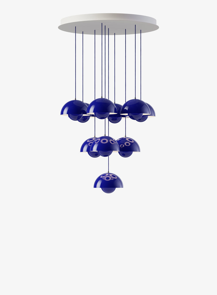 Flowerpot Chandelier VP1 Verner Panton 1968