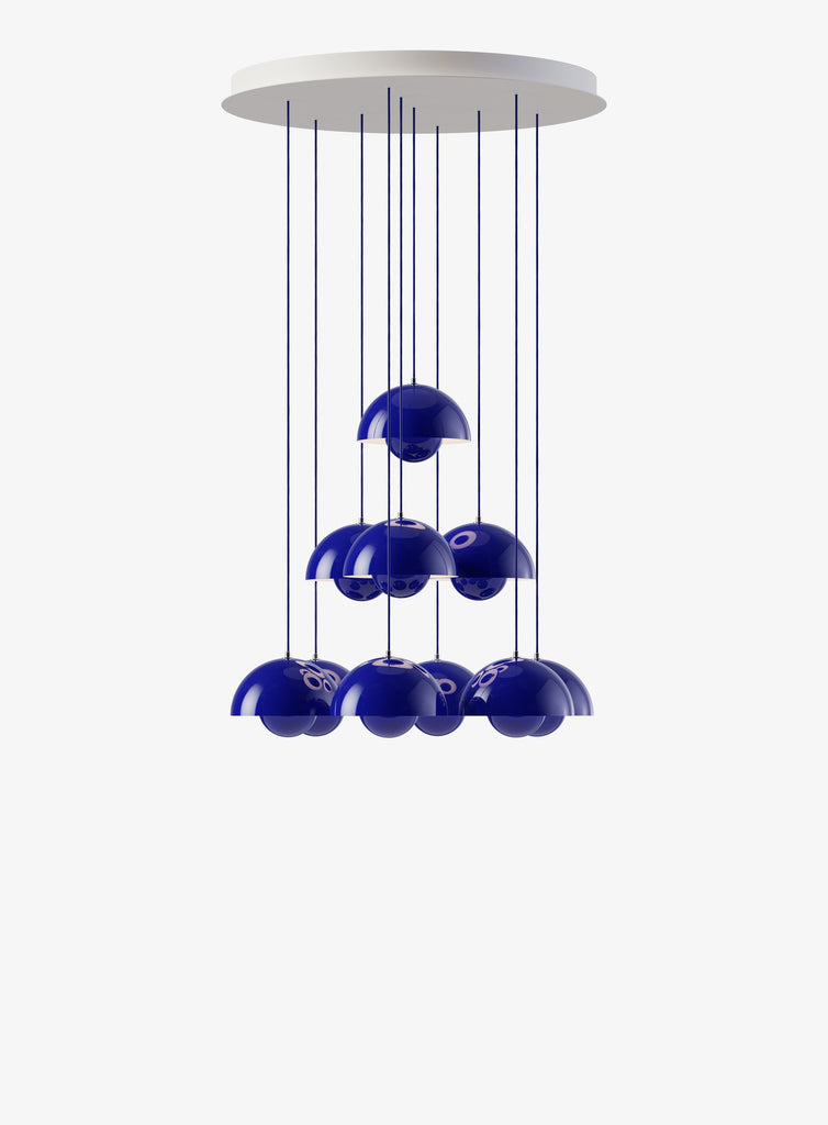 Flowerpot Chandelier VP1 Verner Panton 1968