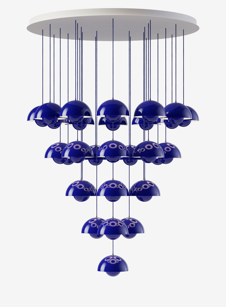 Flowerpot Chandelier VP1 Verner Panton 1968