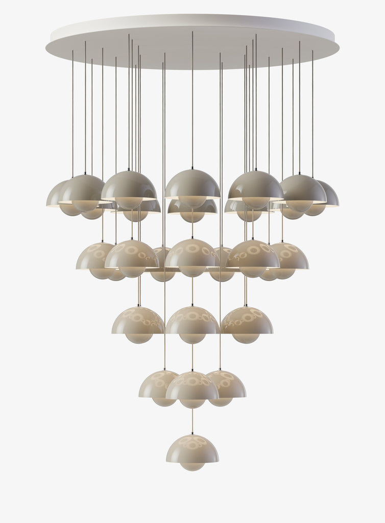 Flowerpot Chandelier VP1 Verner Panton 1968