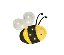 Load image into Gallery viewer, Little Lights Happy Bee Lamp | Honey Yellow