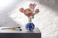 Load image into Gallery viewer, Blue Tulle Vase 10.5cm