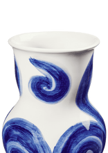 Load image into Gallery viewer, Blue Tulle Vase 22.5cm