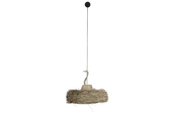 CEILING LAMP FIBRAS NATURALES 70X70X33