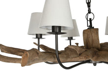 Load image into Gallery viewer, CEILING LAMP TEAK IRON 130X130X35