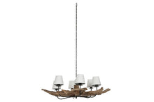 Load image into Gallery viewer, CEILING LAMP TEAK IRON 130X130X35