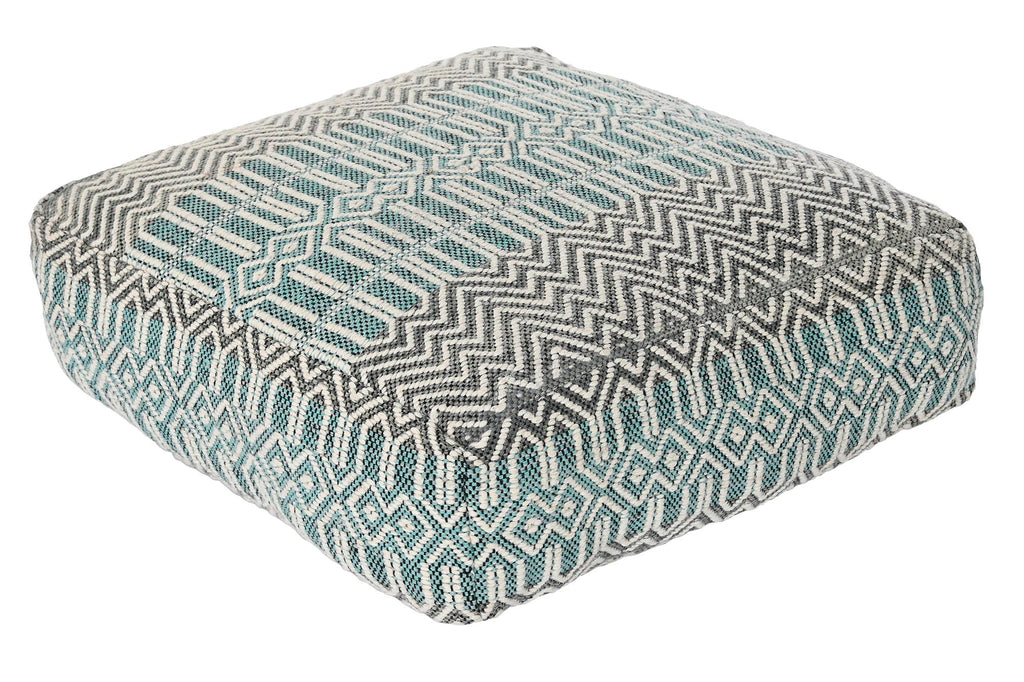 FLOOR CUSHION COTTON 60X60X25 6300 GR, STRIPES