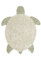 Load image into Gallery viewer, WASHABLE RUG SEA TURTLE