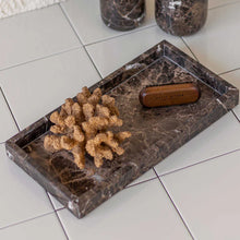 Load image into Gallery viewer, MARBLE deco tray, Brown