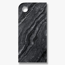 Laden Sie das Bild in den Galerie-Viewer, MARBLE serving board, large, Black / Grey