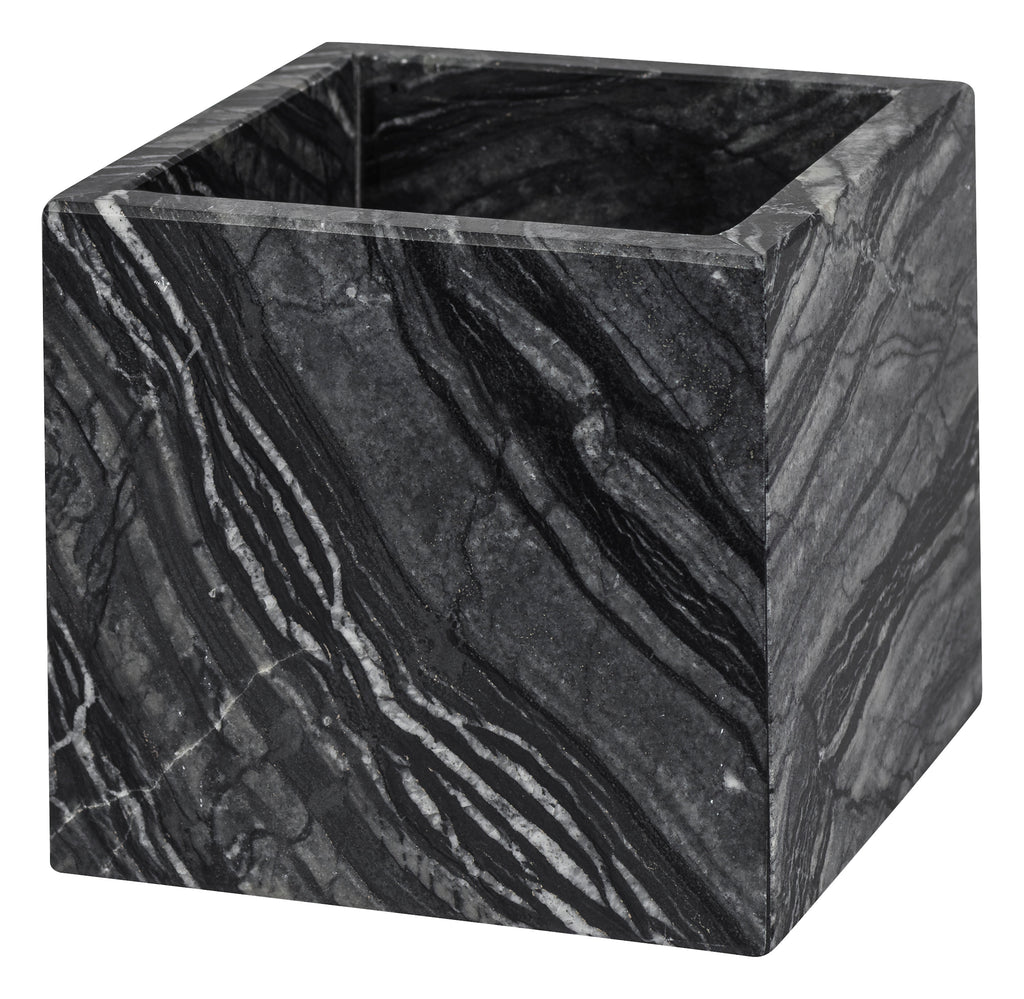 MARBLE cube, Black / Grey