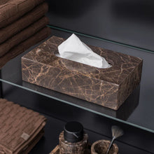 Load image into Gallery viewer, MARBLE tissue cover, Brown