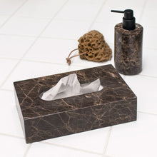 Load image into Gallery viewer, MARBLE tissue cover, Brown