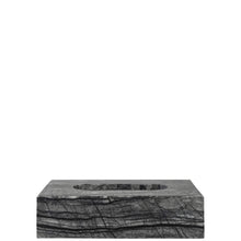 Load image into Gallery viewer, MARBLE tissue cover, Black / Grey