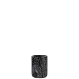 MARBLE toothbrush holder, Black / Grey