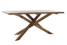 Load image into Gallery viewer, NATURAL WALNUT DINING TABLE 180X86X76