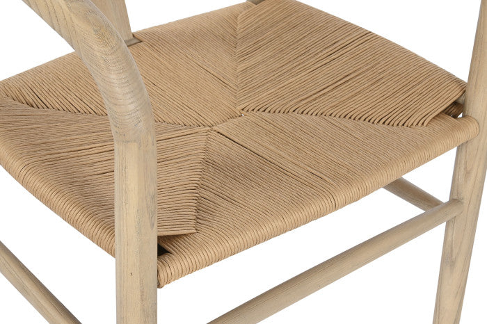 ELM FIBER CHAIR 57X53X78 NATURAL