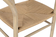 Load image into Gallery viewer, ELM FIBER CHAIR 57X53X78 NATURAL