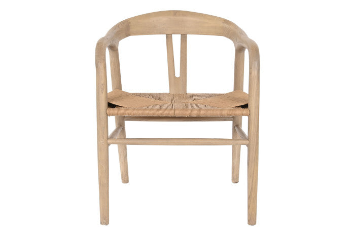 ELM FIBER CHAIR 57X53X78 NATURAL