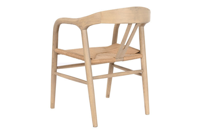 ELM FIBER CHAIR 57X53X78 NATURAL