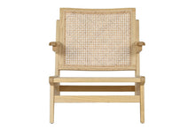 Load image into Gallery viewer, ELM RATTAN ARMCHAIR 60X48X70