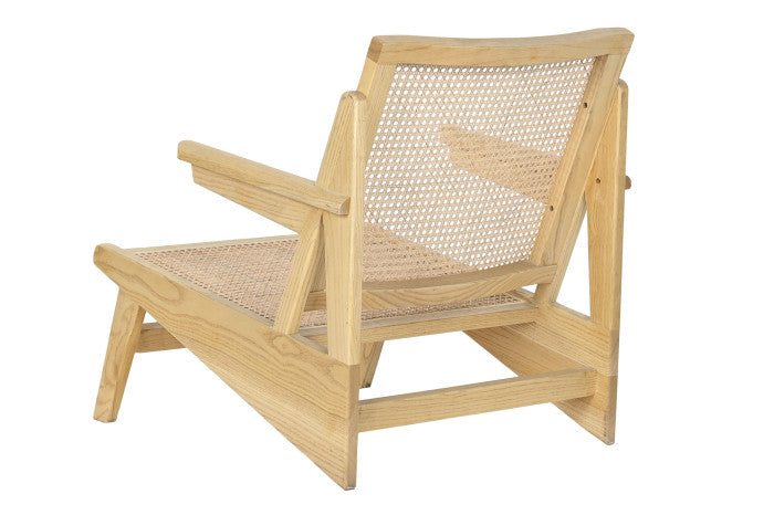 ELM RATTAN ARMCHAIR 60X48X70