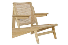 Load image into Gallery viewer, ELM RATTAN ARMCHAIR 60X48X70