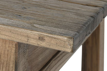 Load image into Gallery viewer, SOLID ELM TABLE 169X75X85 3 NATURAL DRAWERS