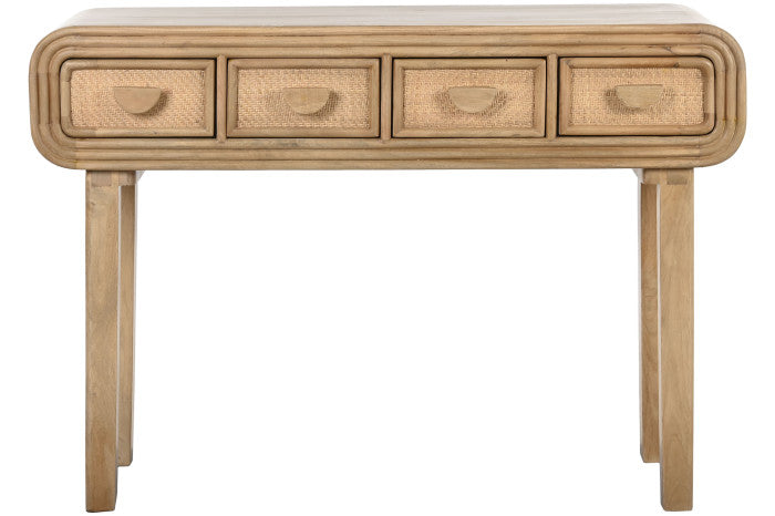 CONSOLE TABLE MANGO RATTAN 117X42X80