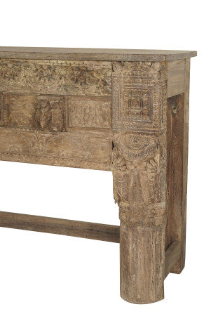 CONSOLE TABLE TEAK 390X50X102