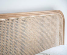 Load image into Gallery viewer, RATTAN BED HEADBOARD 160X4X115CM