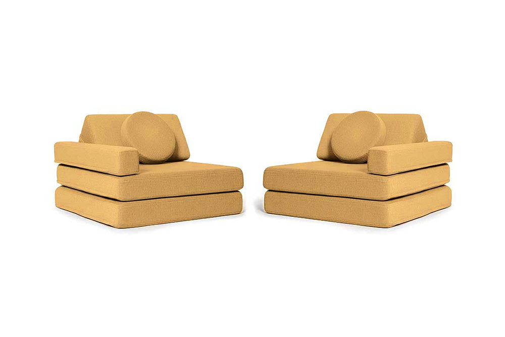 Shappy Play Sofa Ultra Plush Mustard